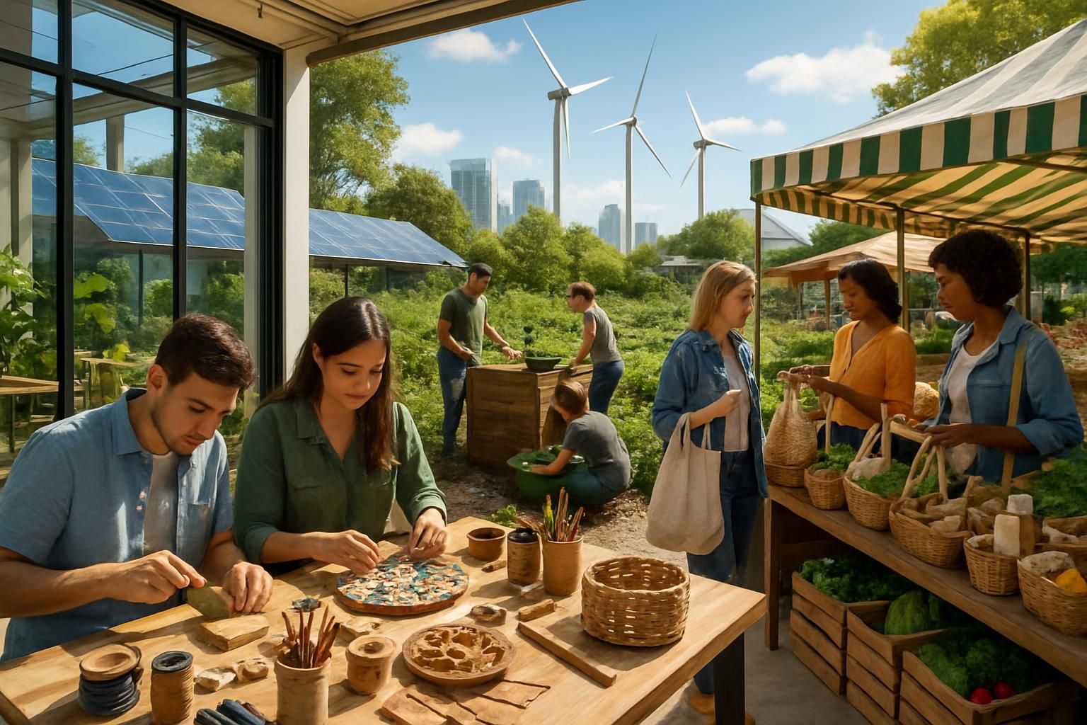 Économie circulaire exemples : des initiatives concrètes pour une transition durable