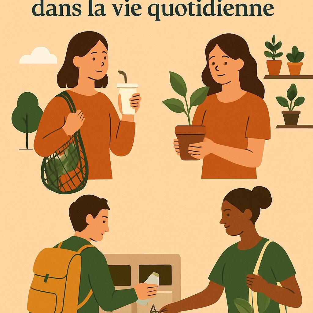 découvrez des conseils pratiques pour adopter des habitudes durables au quotidien et adopter une consommation responsable, respectueuse de l'environnement et de votre bien-être.