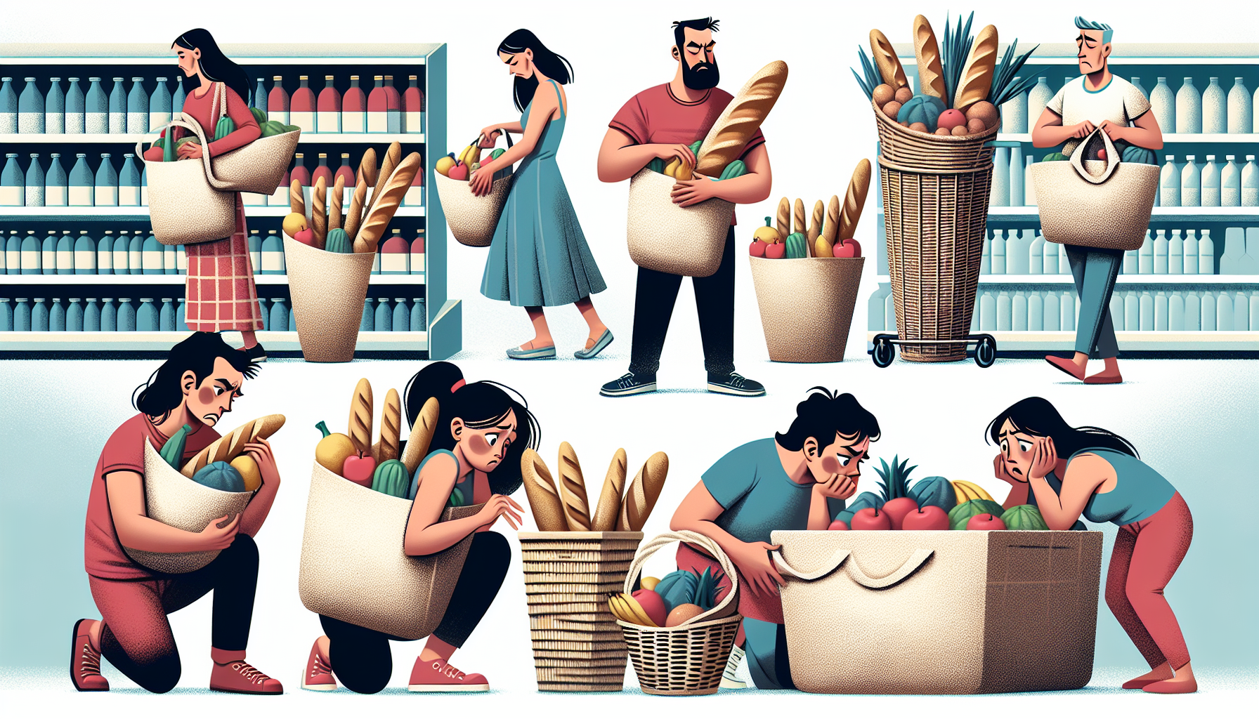 d&eacute;couvrez l'emballage r&eacute;utilisable pour vos courses, une option &eacute;cologique et &eacute;conomique qui r&eacute;duit les d&eacute;chets et prot&egrave;ge l'environnement tout en facilitant vos achats quotidiens.