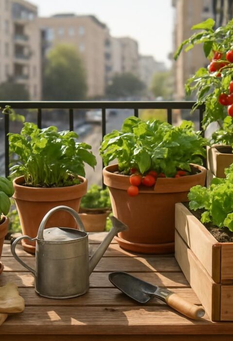 d&eacute;couvrez des conseils essentiels pour r&eacute;ussir votre jardinage bio sur balcon et cultiver un potager sain en milieu urbain, m&ecirc;me avec peu d'espace.